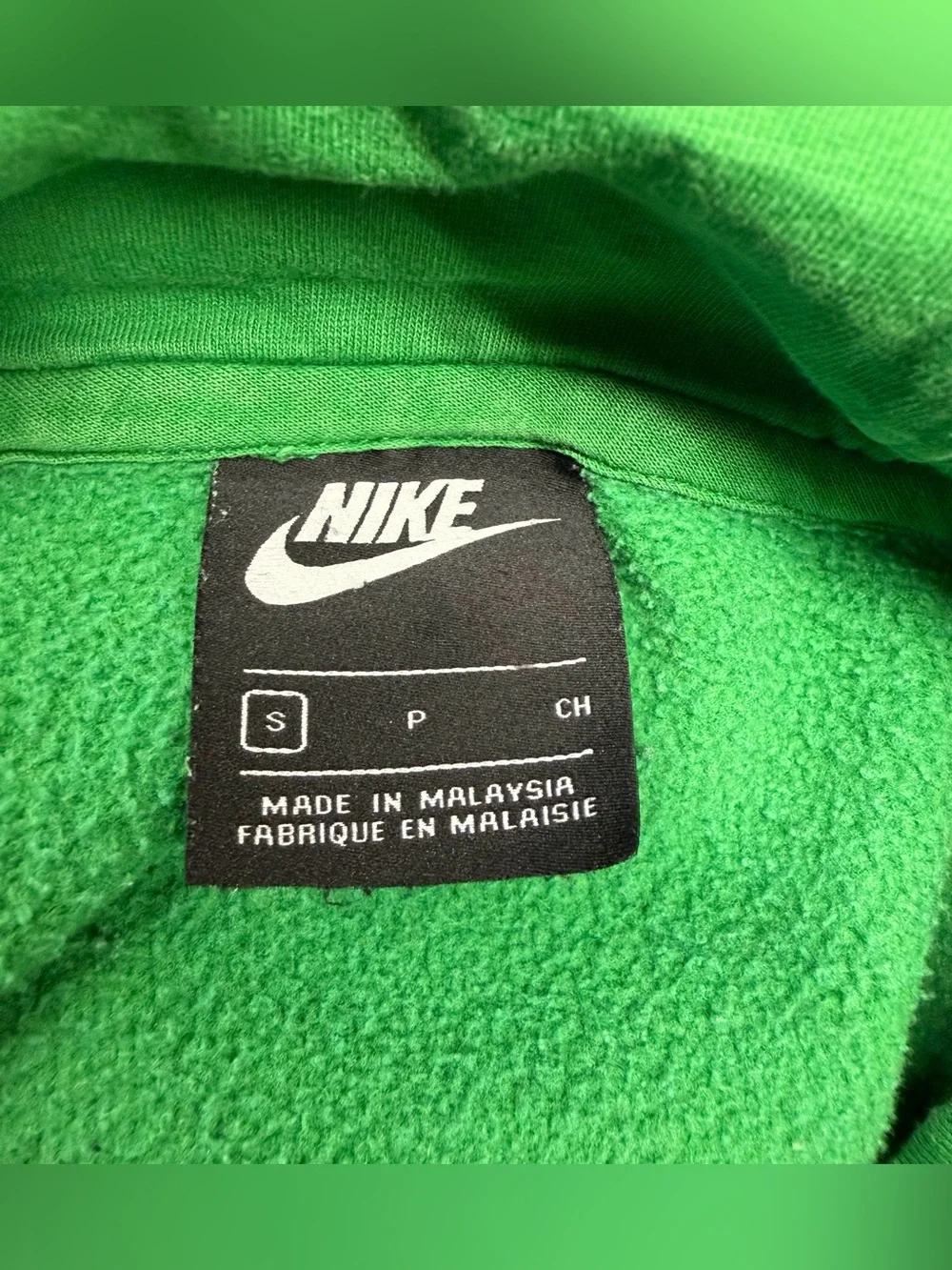 Nike Oregon Ducks Hoodie Men’s Small Green Yellow Big O Swoosh Pullover